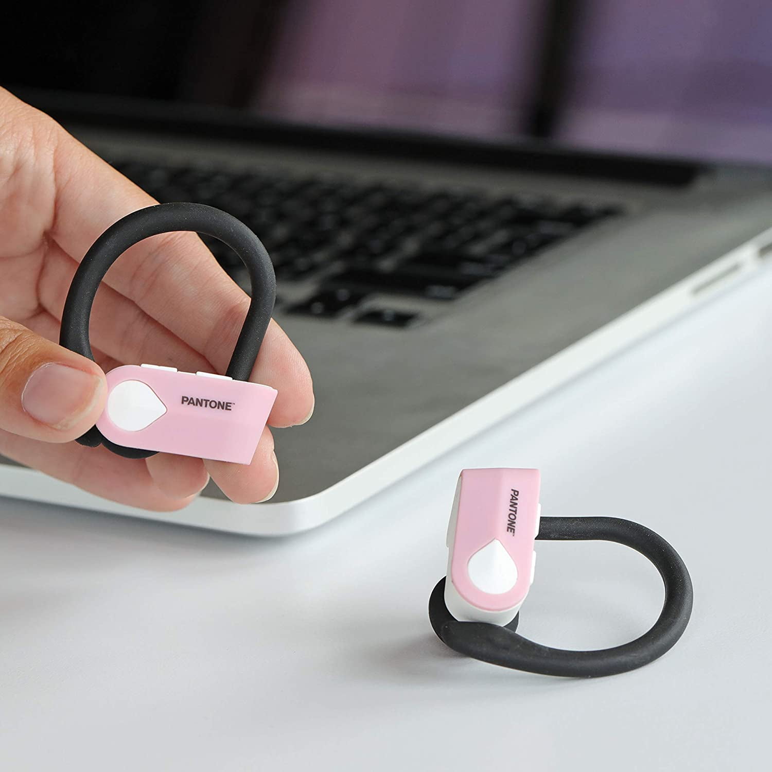 Pantone True Wireless Over The Ear Earbuds - Pink | Walmart Canada