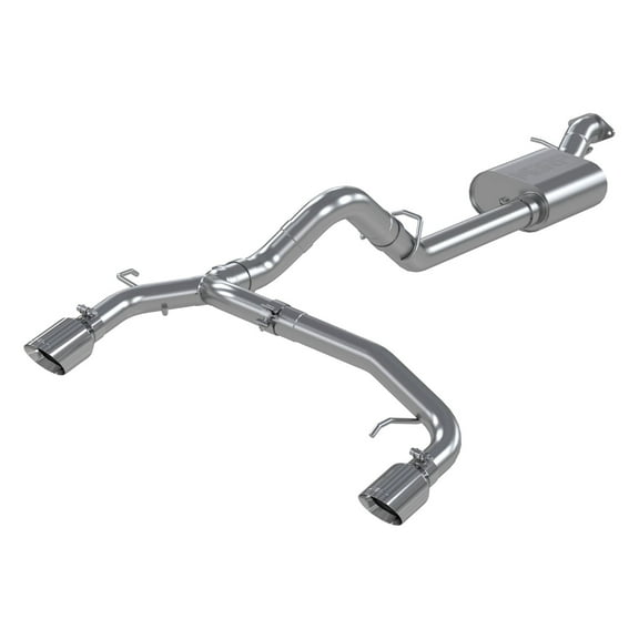 Mbrp Exhaust 3" Cat-Back, 2.5" Dual Split Rear Exit, T304 S5241304