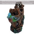 thumbnail image 4 of Aquarium Decoration 24x10x7CM Large Size Resin Fish Tank Decoration Aquarium Accessories Used to Decorate Aquariums (Shipwreck), 4 of 5
