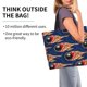 thumbnail image 2 of Disketp Bowling Ball And Flame Bolsa Tote Estampada para Mujer, Bolso de Hombro y de Mano para Compras y Viajes, 2 of 8