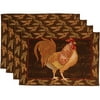 Better Homes and Gardens Placemats Set of 4, Farming Wheat