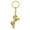 Golden, variant on Yesbay Cool Horse Key Chain Ring Solid Color Keychain Purse Bag Decor Pendant Hanging-White