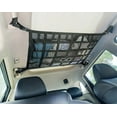 thumbnail image 6 of Car Ceiling Cargo Net Pocket, Kvago 31.5"x21.6" Double Layer Mesh Car Roof Storage Organizer, Long Road Trip Camping Interior Accessories, Adjustable Auto Ceiling Storage Net for Most Car Truck SUV, 6 of 8