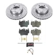 thumbnail image 3 of PowerStop Front Z23 Evolution Sport Carbon-Fiber Ceramic Brake Pad and Drilled & Slotted Rotor Kit Fits: PORSCHE Select Models K7194, 3 of 10