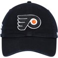 thumbnail image 2 of Men's '47 Black Philadelphia Flyers Clean Up Adjustable Hat - OSFA, 2 of 4