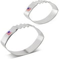 thumbnail image 4 of Ann Clark Football Cookie Cutter Set, 2-Piece, Made in USA, 4 of 8