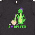 thumbnail image 4 of Inktastic I Love My Titi Youth T-Shirt, 4 of 5