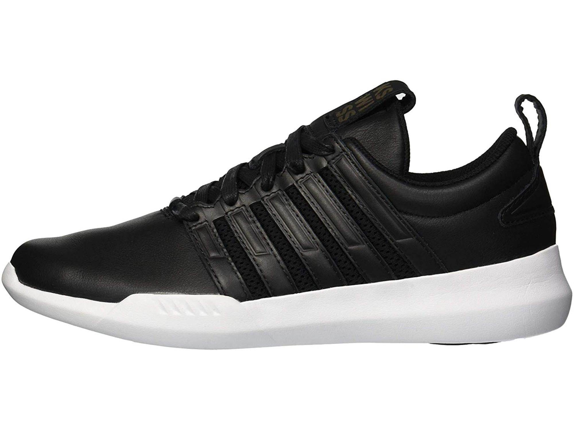 KSwiss KSwiss Men's Genk Manifesto Sneaker, Black/White, Size 11.5