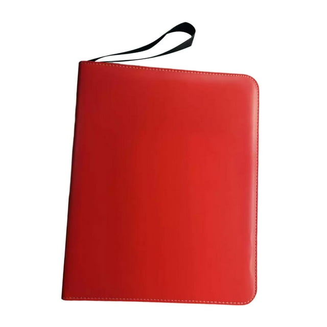 segolike 9 Pockets Trading Card Carrying Binder Card Collection Binder Sturdy Card Holder
