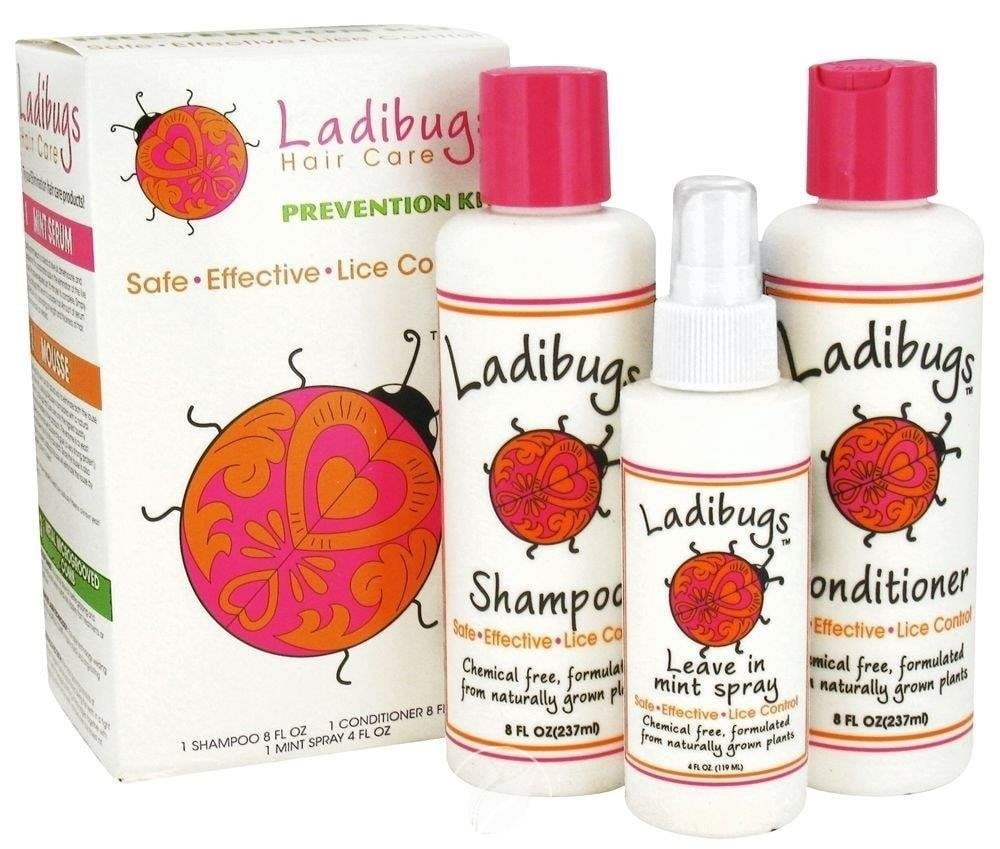 Ladibugs Lice Prevention Kit 3 Pc