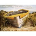thumbnail image 2 of Soderlund, Karl 24x19 Black Ornate Wood Framed with Double Matting Museum Art Print Titled - Vineyard Launch, 2 of 4