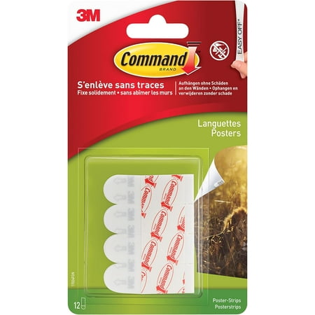 

Command Picture Hanging Strips White Large 12 Pairs