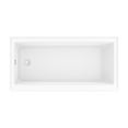 thumbnail image 5 of Maax 105815-L-001 Rubix 60" Three Wall Alcove Acrylic Soaking Tub - White, 5 of 6