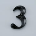 thumbnail image 4 of 10pcs 5cm Number Sign Modern Plaque Number House Hotel Door Address Digits Sticker Plate Sign (0-9,1pc for Each Number, Black), 4 of 7