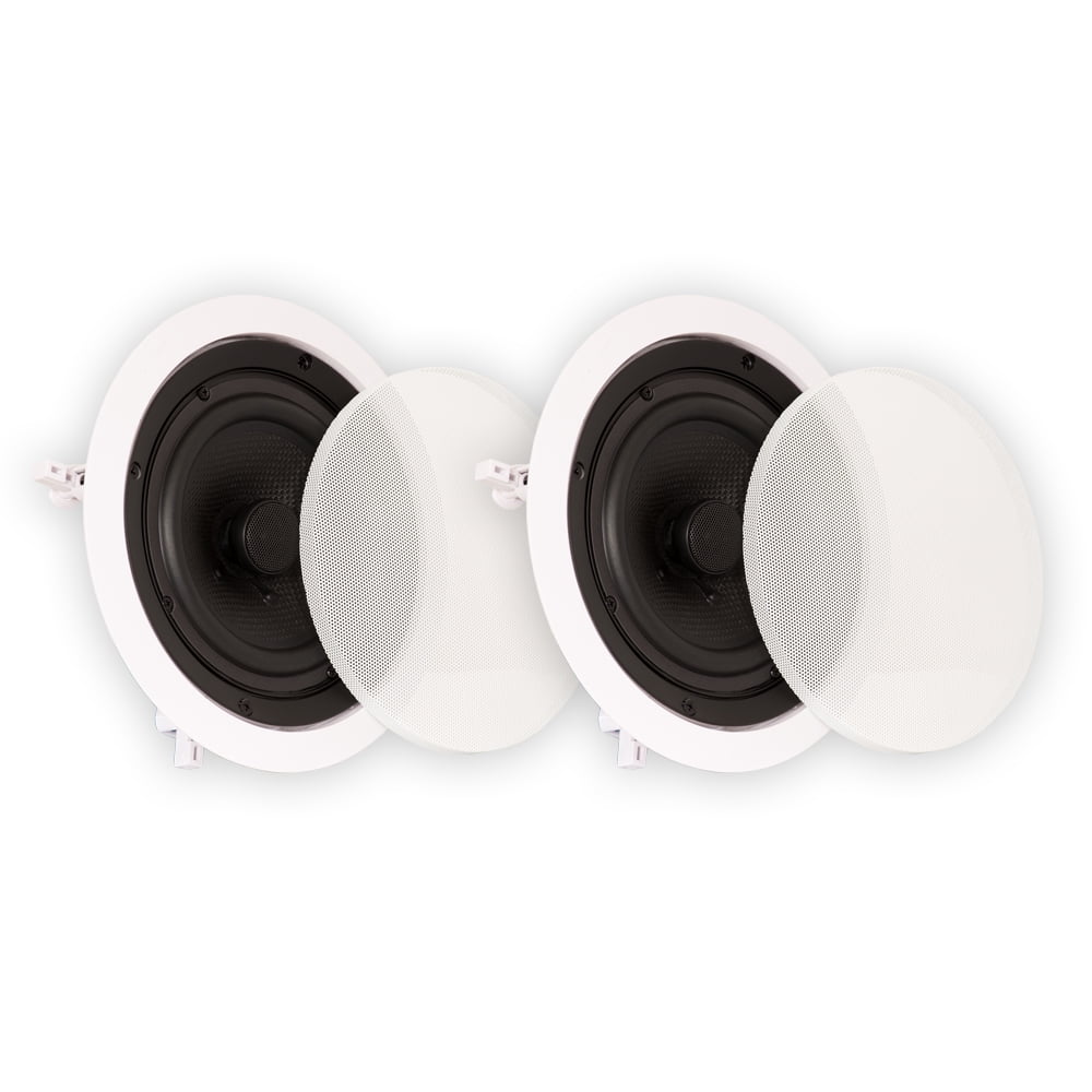 Theater Solutions TS65C In Ceiling 6.5  Speakers Surround Sound Home Theater Pair