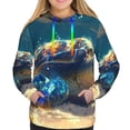 thumbnail image 3 of KLL Sunshine Underwater Sand Turtle for Womens Pullover Hoodie with Pocket Hooded Long Sleeve Shirts Sweatshirt for Women-Medium, 3 of 7
