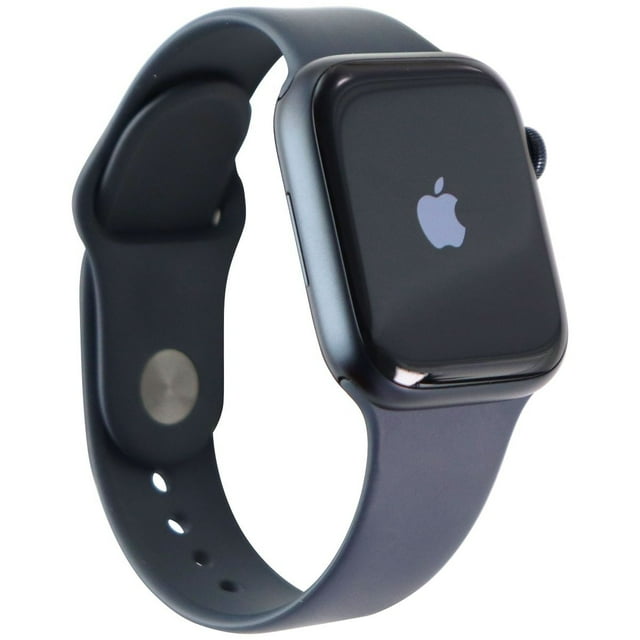 Apple Watch Series 7 (GPS + LTE) A2477 (45 mm) Minuit AL / Minuit Sp Bracelet (Utilisé)