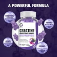thumbnail image 4 of Creatine Monohydrate Gummies for Women & Men, Boost Focus, Strength, and Endurance, Gluten-Free, Non-GMO, 4 Grams of Creatine per Serving , 60 Gummies, 4 of 8