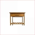 thumbnail image 5 of Kitchen Serving Cart with 3-Tier Shelves & Drawer | Bamboo | Natural | Contemporary, 5 of 6