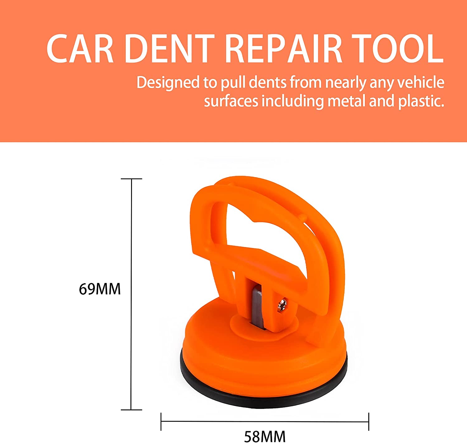 Masterplug Dent Puller,2 Pack Car Dent Puller Dent Remover Tool Dent Removal Kit for Car Suction Cup Dent Puller and Dent Repair Kit Handle Lifter for Cars