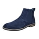 thumbnail image 1 of Botas Chelsea de Cuero Gamuza para Hombre Bruno Marc Azul Marino Talla 7.5, 1 of 8