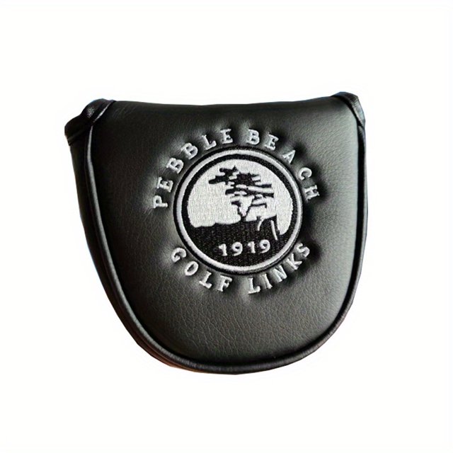 Tree Pattern Black Golf Headcovers Set for Driver/Fairway/Hybrid/Putter, PU Leather Waterproof Protector Golf Club Accessorie SCPush