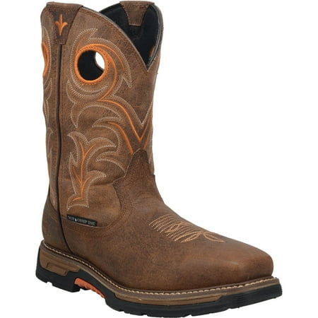 

Men s Dan Post Storms Eye Waterproof Work Boots Brown