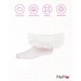 thumbnail image 6 of MeMoi  Oversized Tutu Ballerina Anklet Socks - Girls - Female, 8, White, 6 of 12