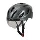 thumbnail image 1 of Correa ajustable con sombrero de casco de bicicleta con visera para en bicicleta bicicleta al aire libre Color de titanio, 1 of 8