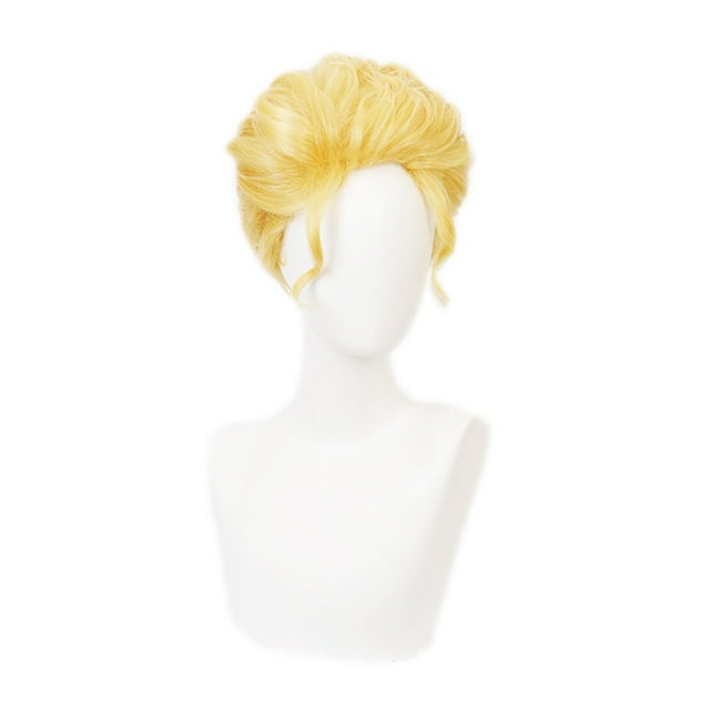 Peluca para cosplay Jojo's Bizarre Adventures Kira Yoshikage Golden