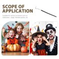 thumbnail image 4 of Shisuyan Halloween Cosplay Prop Snake Head Cane Silver 1Set for Adults, 4 of 9