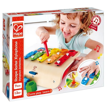 HaPe Unisex Xylophone Shape Sorting Toys  Wood Multicolor  11.81  x 3.54  x 9.45   2.65 lbs price history on PriceWatchPro