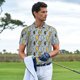 thumbnail image 3 of Balery Lightning Bolts Camisa Polo de Hombre con Estampado, de Manga Corta y Tejido Medio, Camisa Tipo Golf Polo-X-Large, 3 of 6