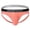 1Pack:Orange, variant on Men's Comfortable Tagless Breathable Thong Underwear, Black, 1-Pack, XXL