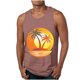thumbnail image 1 of Camiseta sin mangas de cuello redondo para hombre, informal, a la moda, sin mangas, con estampado, blusa deportiva de cuello redondo para hombre, 1 of 4