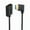 shape:Right bend, variant on HDMI-compatible 2.1 Extender Cable 8K 60Hz Gold Plated Connectors Extension Line for Gaming Monitors Optional Length