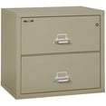 thumbnail image 1 of Fireking 2 Drawer 31" wide Classic Lateral fireproof File Cabinet-Pewter, 1 of 3