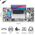 thumbnail image 5 of Long Mouse Pads for Desk,Pioneer Flower Floral Print Pattern Desk Mats on Top Of Desks, Desk Mouse Pad Extra Large with 3mm Non-Slip Base and Stitched Edge for Gaming,Office,Work,Home 35.4"x15.7", 5 of 6