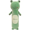 Soft Stuffed Animals Doll , Cute Plush Pillow Toy Gifts for Kids , Bedding , Birthday , Valentines , Christmas (Frog, 27.6 inch)