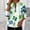 A569 Multicolor, variant on St. Patrick's Day Sweatshirt for Women Striped Shamrock Graphic Quarter Zip Pullover Long Sleeve Loose Fit Soft Festive Holiday Clothes