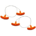 thumbnail image 1 of 2PCS Rescue Cable Wire Hunting Fishing Hiking Camping Saw Wire Survival Chain Saw with Handles Piscator Zone Outdoor Equipments, Wire Saw Length 60cm Orange, 1 of 7