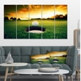thumbnail image 1 of Golf Ball Near Hole - Landscape Canvas Art Print, 1 of 3