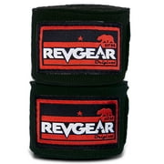 Revgear Pro Series Elastic Hand Wraps | with Full Width Anti-Lift Enclosure |  2"x 120"