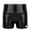 Black, variant on Aiihoo Kids Girls Glossy Metallic High Stretchy Dance Shorts for Sports Gym Fitness Latin Jazz Hip Hop Dancewear Red 6
