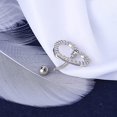 thumbnail image 5 of Piercing de ombligo de acero quirúrgico CHAO con forma de corazón, JOYERÍA para mujer, 5 of 5