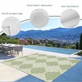 thumbnail image 3 of Sage Green Morocco Outdoor Rug for Patio/Deck/Porch, Non-Slip Large Area Rug 5 x 8 Ft, Vintage Abstract Geometric Pattern Indoor Outdoor Rugs Washable Area Rugs, Reversible Camping Rug Carpet Runner, 3 of 8