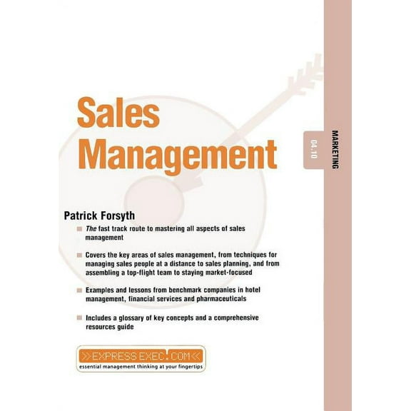 Express Exec Sales Management: Marketing 04.10, (Paperback)