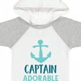 thumbnail image 4 of Inktastic Captain Adorable, Boat Anchor, Sailor, Sailing Boys Baby Bodysuit, 4 of 5