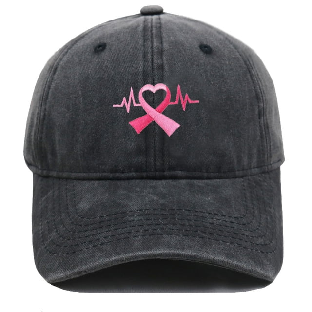 Gorra de béisbol vintage de algodón lavado Trucker para mujer rosa