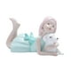 thumbnail image 5 of Figura de perros figuras de resina de resina objeto de arte de regalo creativo decoración decorativa de escritorio decoración de la estatua decorativa Azul, 5 of 10